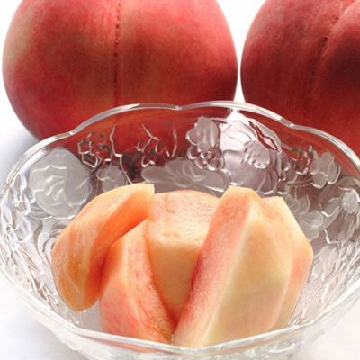 【出荷時期：8月上旬から8月中旬】福島県産桃　あかつき　4kg（2kg×2箱）14～18玉　化粧箱入